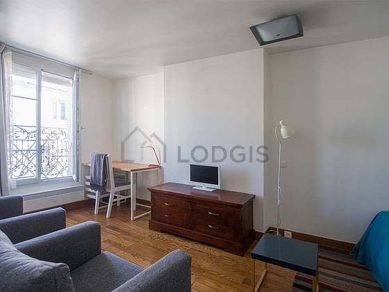 Living room with double-glazed windows