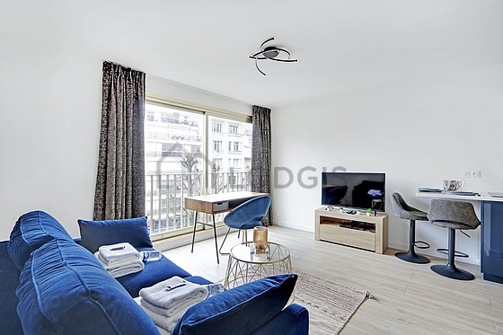 Séjour d'un appartement à Paris