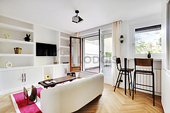 アパルトマン パリ 16区 - リビングルーム