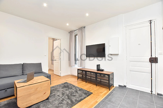 Séjour d'un appartement à Paris