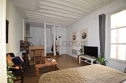 Appartement Paris 3° - Séjour