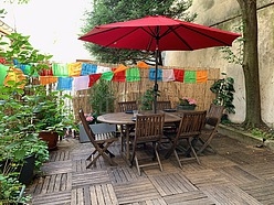 Wohnung Paris 19° - Garten