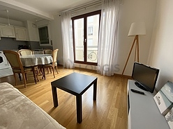 Wohnung Paris 20° - Wohnzimmer