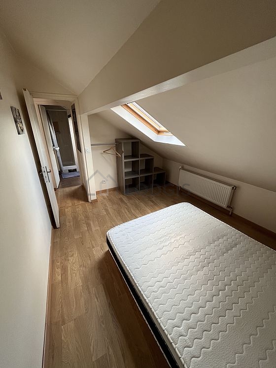 Bedroom with windows