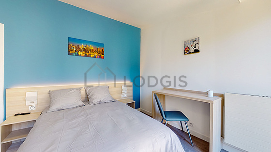 Chambre pour 2 personnes équipée de 1 lit(s) de 140cm