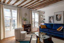 Wohnung Paris 8° - Wohnzimmer