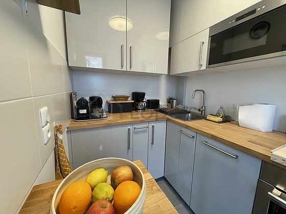 Very bright kitchen