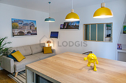 Wohnung Paris 18° - Wohnzimmer