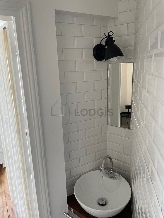 Bathroom equipped with separate shower