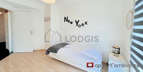 Bedroom with windows