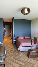 Wohnung Paris 20° - Wohnzimmer