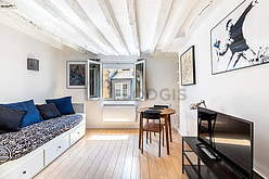 Wohnung Paris 4° - Wohnzimmer