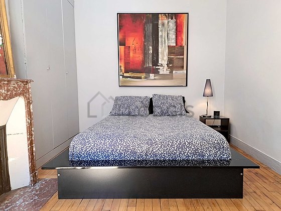 Bedroom with double-glazed windows