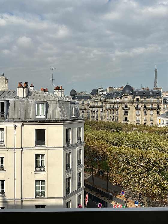 Séjour d'un appartement à Paris