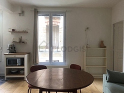 Wohnung Paris 20° - Wohnzimmer