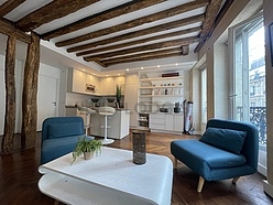 Apartment Paris 3° - Living room