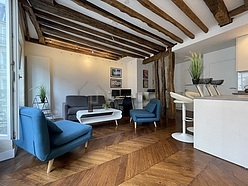 Appartement Paris 3° - Séjour