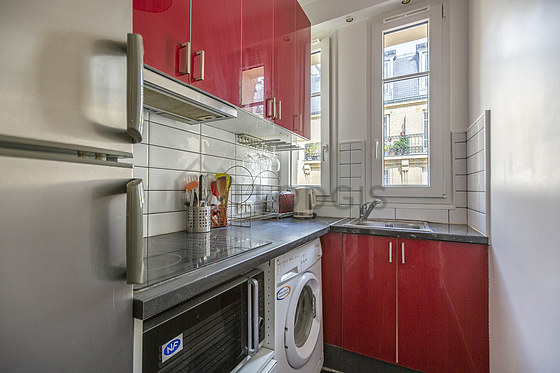 Great kitchen with tile floor