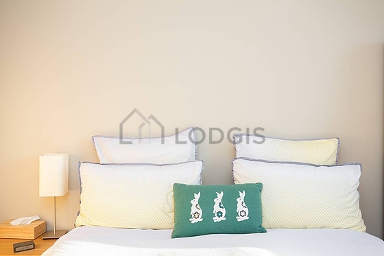Bedroom with double-glazed windows