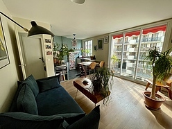 Wohnung Paris 19° - Wohnzimmer