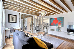 Apartamento París 6° - Salón