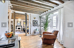 Wohnung Paris 6° - Wohnzimmer