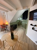 Duplex Paris 6° - Living room