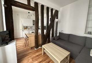 Gare de l'Est Paris 10° 1 Schlafzimmer Wohnung