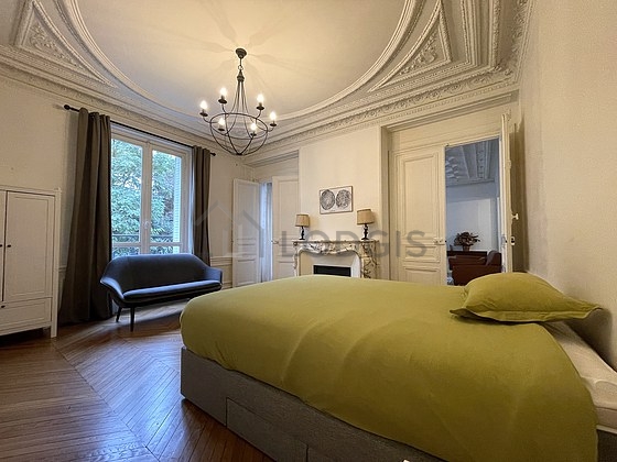 Bedroom equipped with sofa
