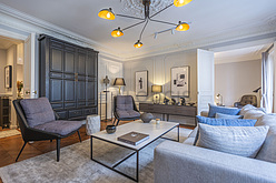 Wohnung Paris 9° - Wohnzimmer