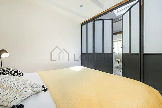 Bedroom with double-glazed windows