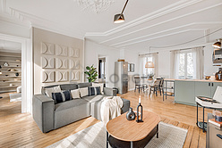 Wohnung Paris 17° - Wohnzimmer