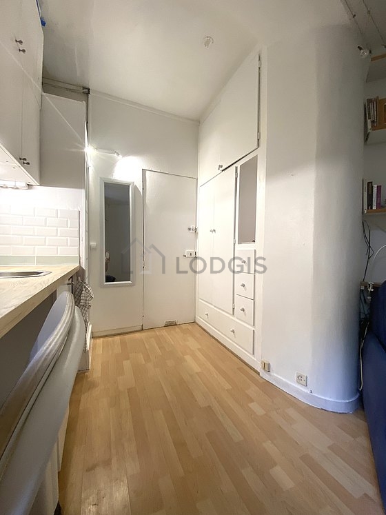 Living room with windows