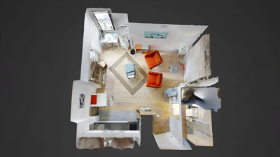 Apartamento Paris 7° - Plano interativo