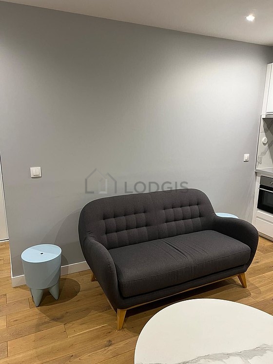 Séjour d'un appartement à Paris