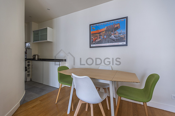 Séjour d'un appartement à Paris