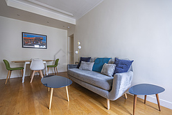 Wohnung Paris 9° - Wohnzimmer