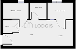 Apartamento Paris 19° - Salaõ