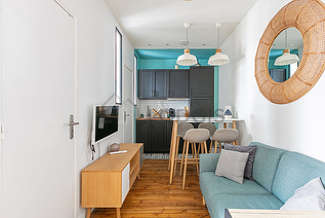 Studio meublé n°11924763 24 m² Buttes Chaumont 1 195 € /mois 1 050 € /mois Disponible à partir du 30-08-2027 Paris 19°