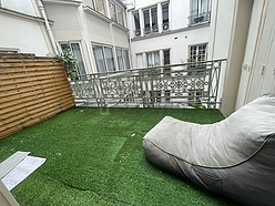 Wohnung Paris 9° - Terasse