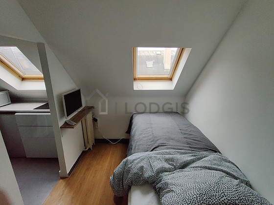 Bedroom with double-glazed windows