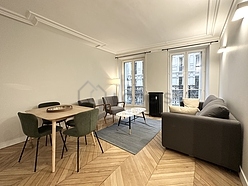 Wohnung Paris 9° - Wohnzimmer