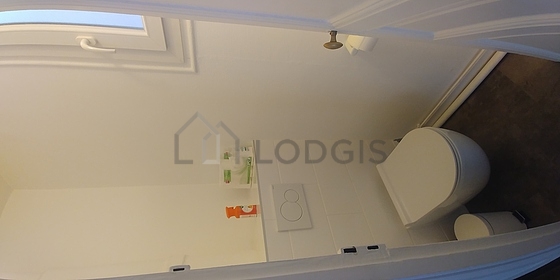 Toilets separated from the bathroom