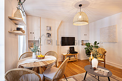 Wohnung Paris 18° - Wohnzimmer