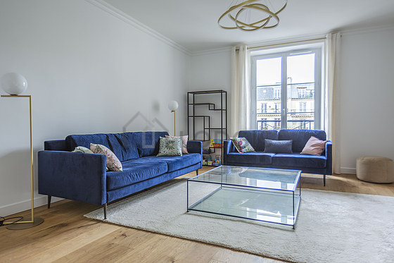 Sitting room of an apartment in Paris