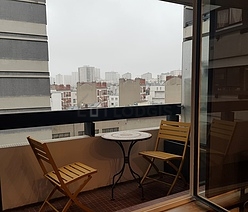 Wohnung Paris 20° - Wohnzimmer