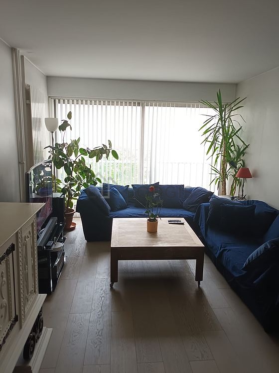 Living room furnished with tv, cupboard, 1 chair(s)