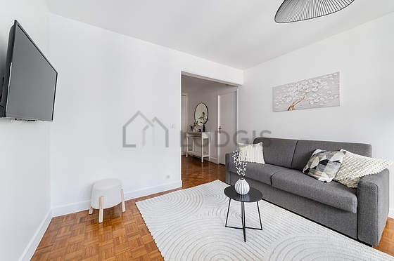 Living room with double-glazed windows