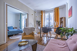 Wohnung Paris 18° - Wohnzimmer