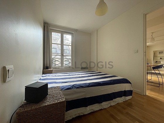 Bedroom with windows